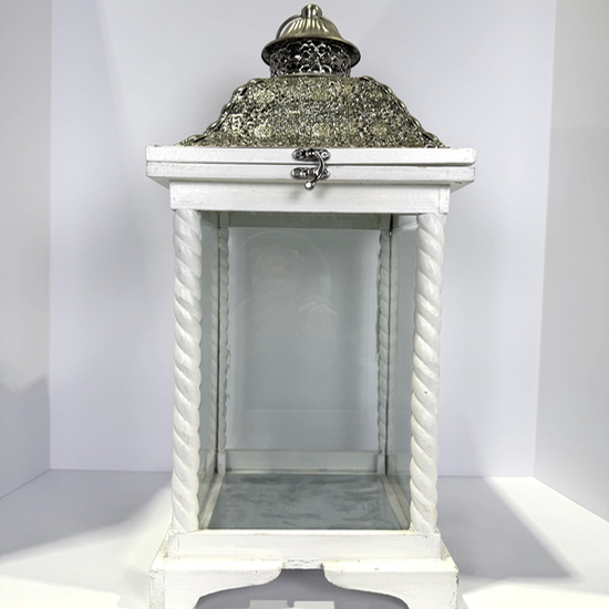 Detailed White Lantern